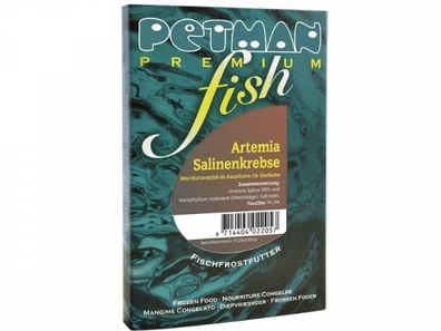 Petman fish Artemia Salinenkrebse Fischfutter tiefgekühlt 100 g (Inhalt Paket: 15 Stü