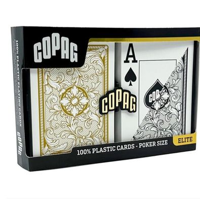 Copag Legacy Gold/ Schwarz Spielkarten Plastikkarten Karten Plastic cards Poker