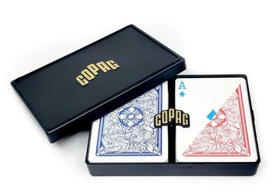 Copag Legacy 4 Colour Plastikkarten Playin Cards Spielkarten Farbige Karten