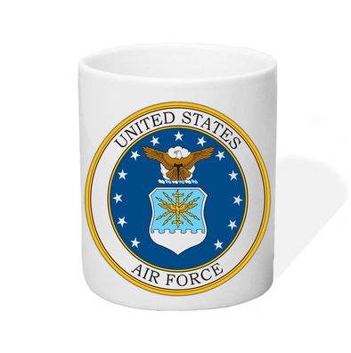 Tasse Kaffeetasse Air Force United States USA Army Armee Flugzeug Bomber Militär