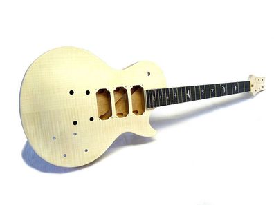 E-Gitarren-Bausatz ML-Factory® MLP Hybrid 3 x Humbucker, Mahagoni