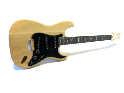 E-Gitarren Bausatz / Guitar Kit ML-Factory® MLS Sky Bird Ash