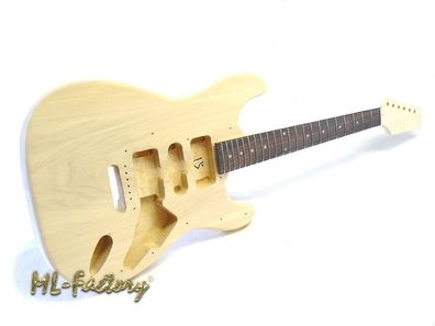 E-Gitarren-Bausatz/ Guitar Kit ML-Factory® Style I Linde/ Palisander ohne Hardware