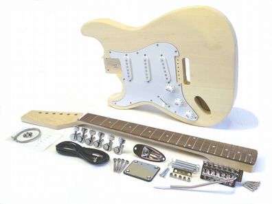 linkshand / lefthand E-Gitarren Bausatz / Guitar Kit ML-Factory® Style I