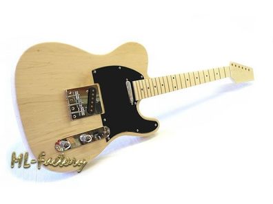 E-Gitarren-Bausatz / Guitar Kit ML-Factory® Style II Esche Standard ohne Binding