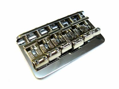 Fender® Fixed Bridge / Hard Tail chrom, Vintage Saitenreiter, String Through