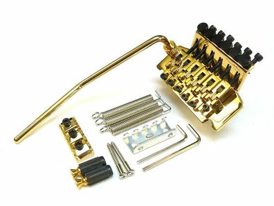 lizenzsiertes Floyd Rose Tremolo in gold, Made in Korea