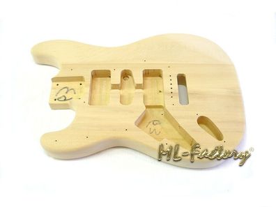 Linkshand / Lefthand E-Gitarren Korpus / Body ML-Factory® Style I HSH Fräsung