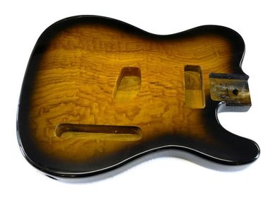 E-Gitarren Korpus / Body ML-Factory® Style II Esche massiv, 2 Tone Sunburst