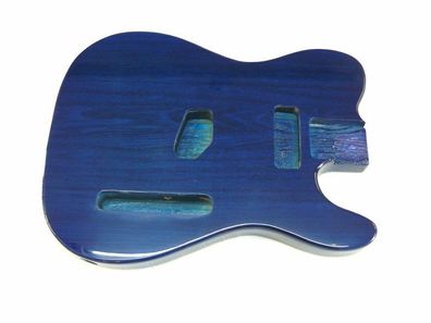 E-Gitarren Korpus / Body ML-Factory® Style II Esche transparent Blue