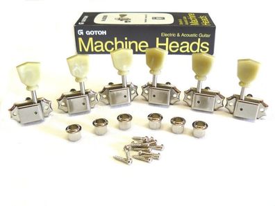 Original Gotoh SD 90 Vintage Tulip Mechaniken/ Tuner 3li/3re chrom