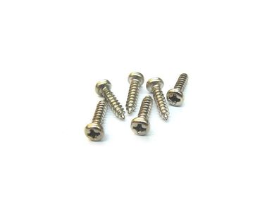 6 x ML-Factory® Mechanikschraube 9,5 x 2,2 mm chrom