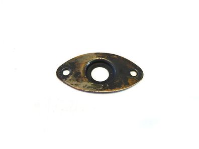 Klinkenblech / Jackplate ML-Factory® aged relic chrom oval