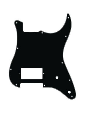 Pickguard Standard 11-Loch 3-lagig black H