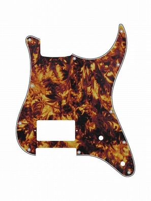 Pickguard E-Gitarre I Standard 11-Loch 3-lagig Marble / Marmor Yellow H