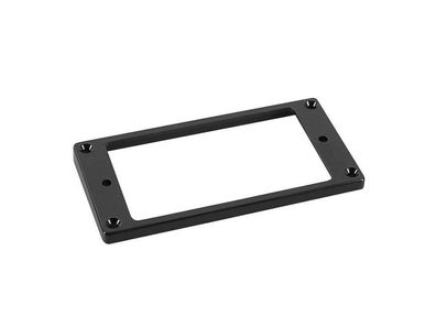 Humbucker - Rahmen ML-Factory® schwarz mittelhoch für gewölbte Decke 5mm auf 7mm