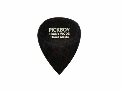 Pickboy Exotic Plektrum / Pick aus Ebenholz / Ebony