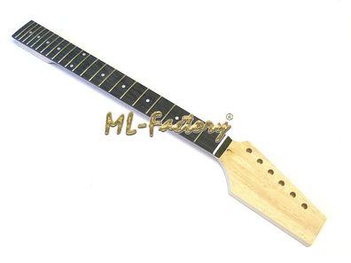 E-Gitarren Hals / Paddle Neck ML-Factory® Blackwood Griffbrett, Mensur 64,8