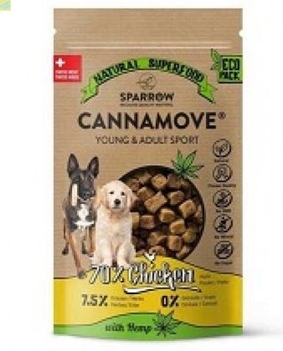 Sparrow Pet CannaMove Snacks Young &amp; Adult Sport 200g
