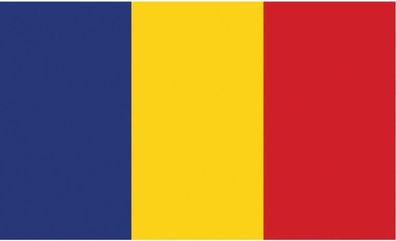 TrendClub100® Fahne Flagge „Rumänien Romania RO“ - 150x90 cm / 90x150cm