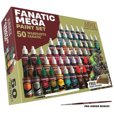 The Army Painter - Warpaints Fanatic Mega Paint Set - TAPWP8067