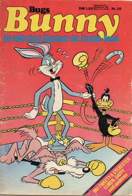 Bugs Bunny Comics Heft Nr 28 von 1975 Original Vintage Sammlerheft