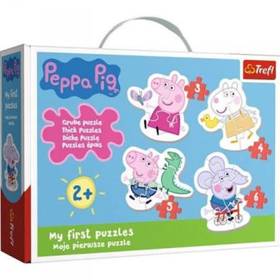 Peppa Pig Puzzle My First Puzzle 4 in 1 Neu