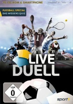 SPORT 1 LIVE DUELL Fussball Special Wissens Quiz Spiel Win XP/ VISTA/7/8 NEU