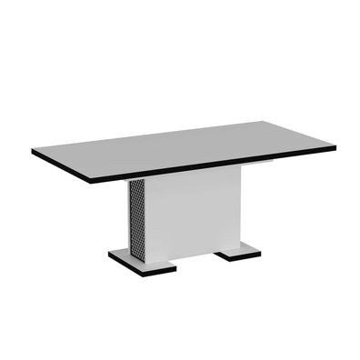 Esstisch Hochglanz Esszimmertisch Tisch Jose ausziehbar 140-180 cm x 90 cm versc