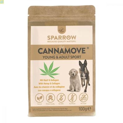 Sparrow Pet CannaMove Young &amp; Adult Sport 100g