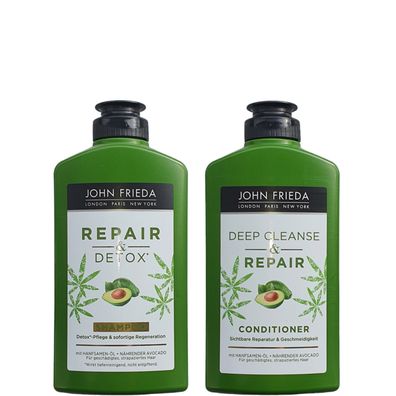 John Frieda/ Repair "Detox" Shampoo&Conditioner 2x250ml/ Haarpflege