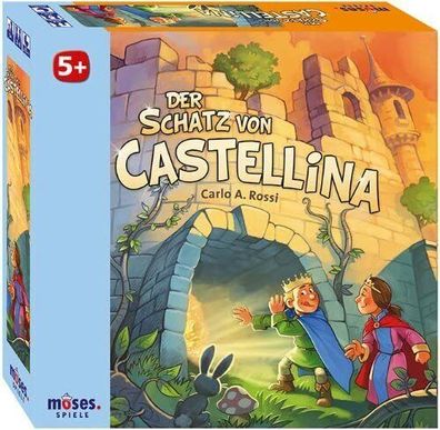 moses. - Der Schatz von Castellina - Gesellschaftsspiel ab 5 Jahre
