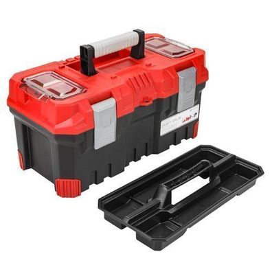 Werkzeugkasten Werkzeugkoffer TITAN PLUS NTP22C rot Kiste