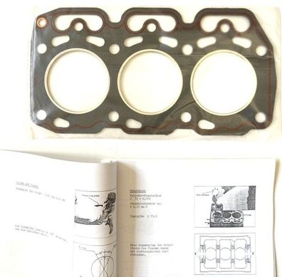 Zylinderkopfdichtung für Gutbrod 4000 Motor CS100 Werkstatthandbuch