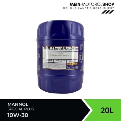 Mannol 7512 Special Plus 10W-30 20 Liter