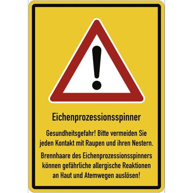 Eichenprozessionsspinner Gesundheitsgefahr! Bitte vermeiden Sie