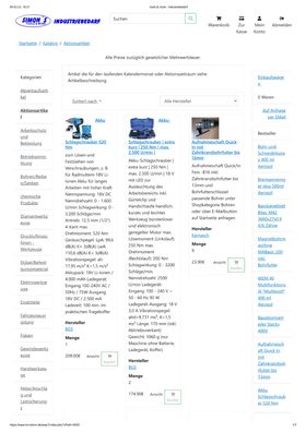 Sonderverkauf wegen Sortimentswechsel Fächerschleifscheibe 125mm Zirkonkorund K40