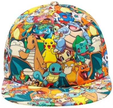 Pokemon Friends Comic Cap Capy Caps Mützen Kappe Hüte Kappen Pokeball Basecaps Hats