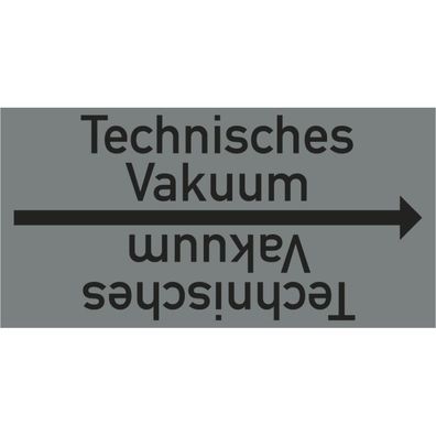 Rohrleitungsband Technisches Vakuum, DIN 2403, ab 33m/ Rolle