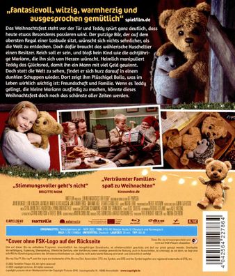 Ein Weihnachtsfest für Teddy (BR) Min: 78/ DD5.1/ WS - capelight Pictures - (Blu-...