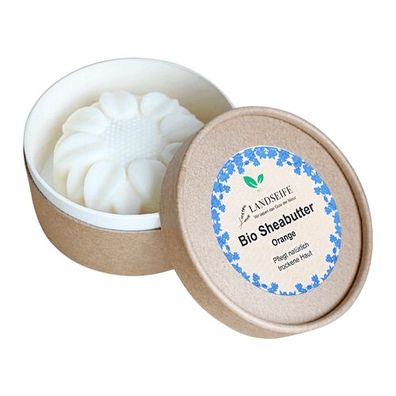 Sheabutter Orange - die natürliche Hautpflege mit Orangenduft, Landseife Naturbalsam,