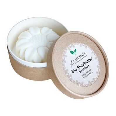 Sheabutter unraffiniert - die natürlichste Hautpflege, Landseife Naturbalsam, 100% Bi