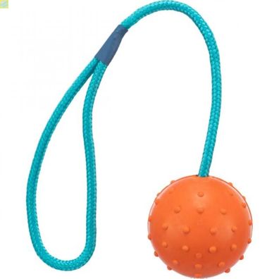 Trixie Ball am Seil, Naturgummi 6 cm 30 cm