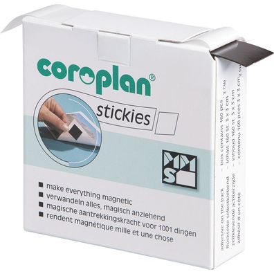 coroplan® Magnetquadrate, selbsklebend, 30x30mm, 160/ VE
