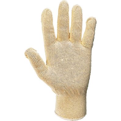 Schutzhandschuh Soft, Kategorie I, EN 420, natur, Baumwolle, Größe 8