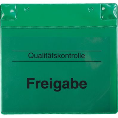 Magnetisches Kennzeichnungs-Pad Freigabe, grün, PVC, 5/ VE