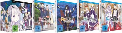 Re: ZERO - Staffel 2 - Vol.1-5 + Sammelschuber - Episoden 26-50 - Blu-Ray - NEU