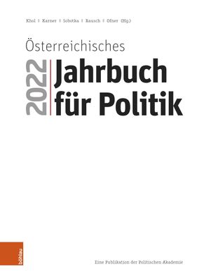 sterreichisches Jahrbuch f?r Politik 2022, Andreas Khol
