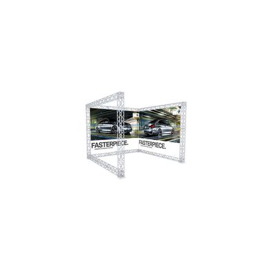 CROWN TRUSS, U-shape 3x3 - White