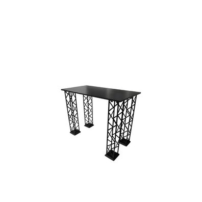 Crown Truss Counter, Rectangle, large, schwarzer Messetheke